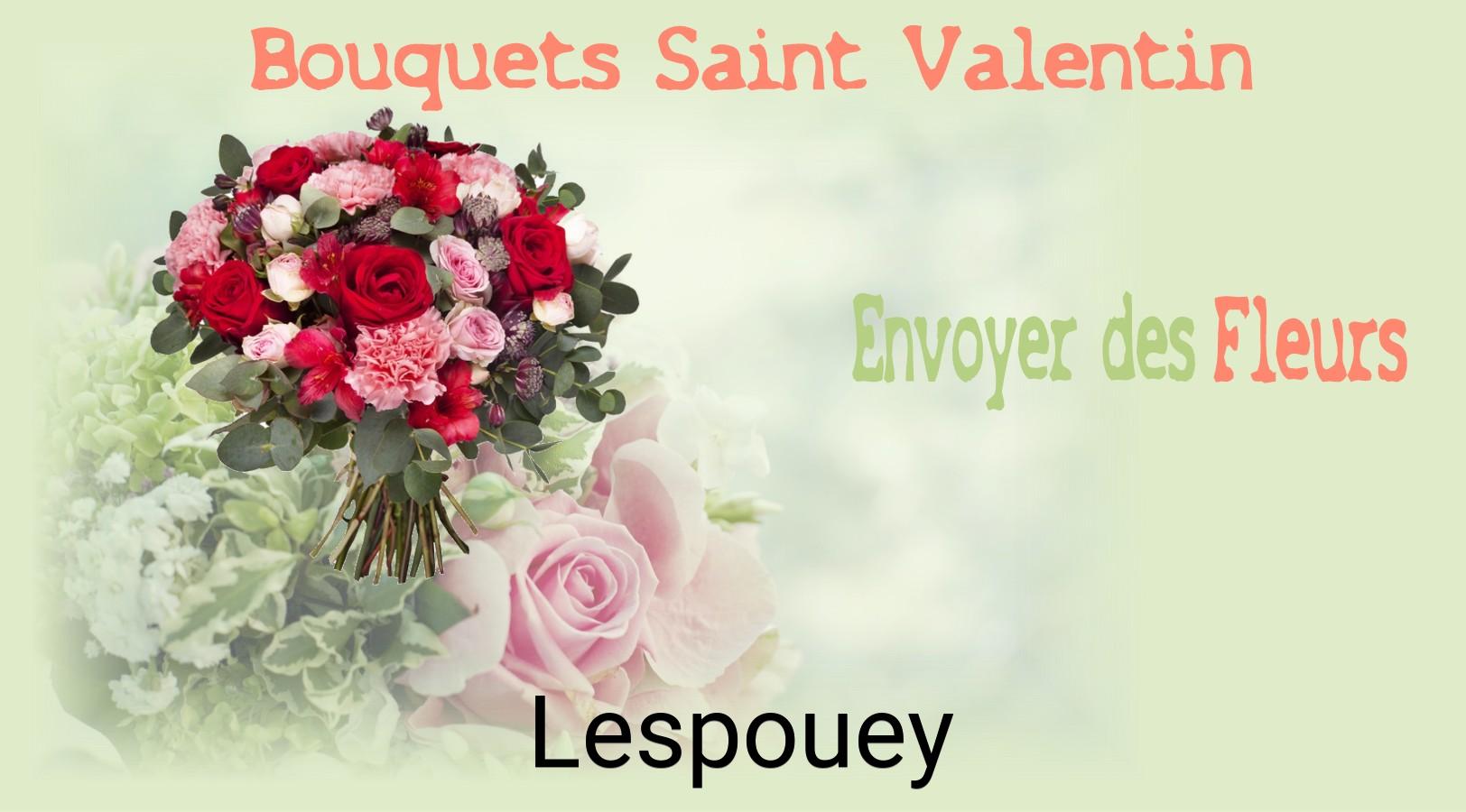 Roses de Saint-Valentin livrées à Lespouey